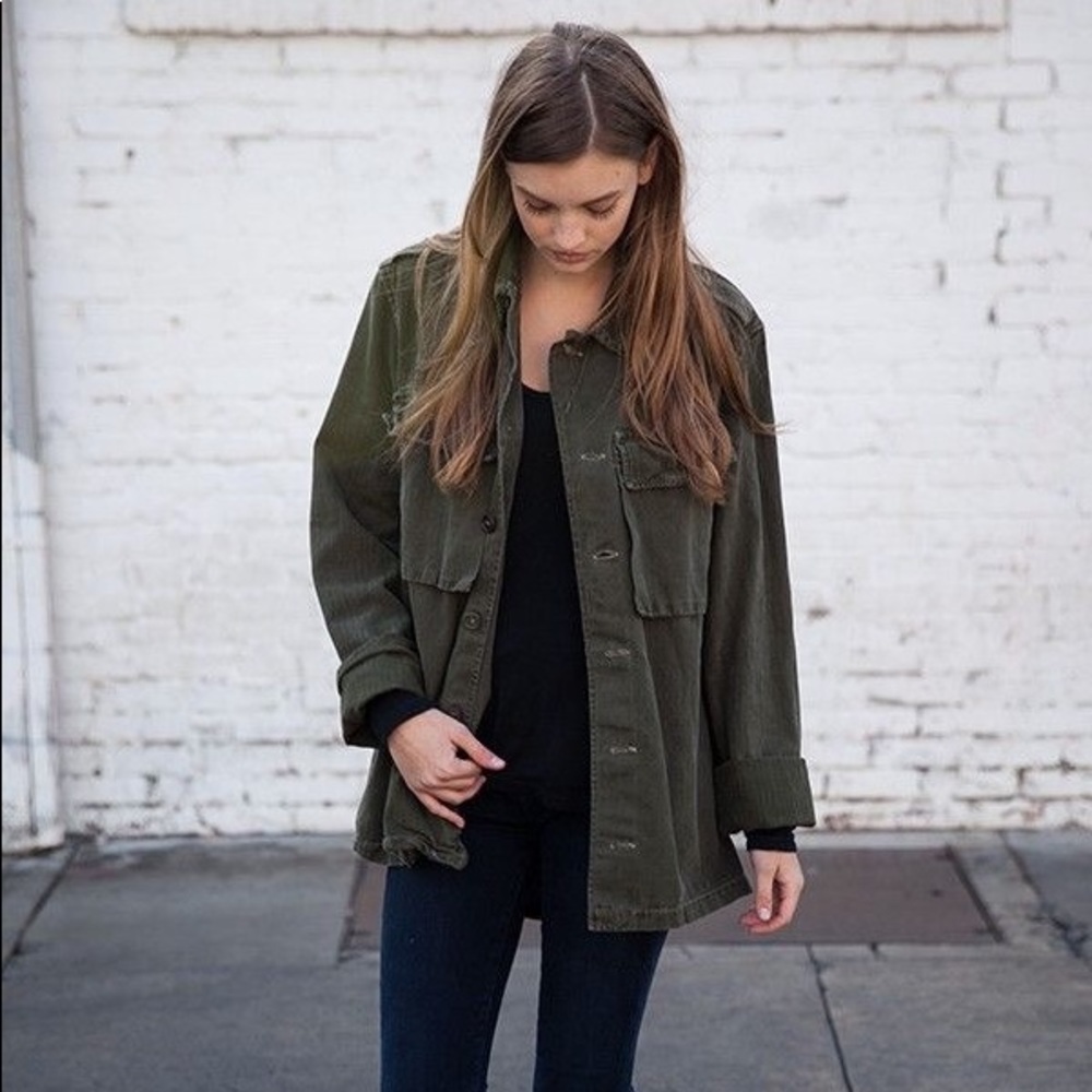 Brandy Melville Military Crista Jacket
